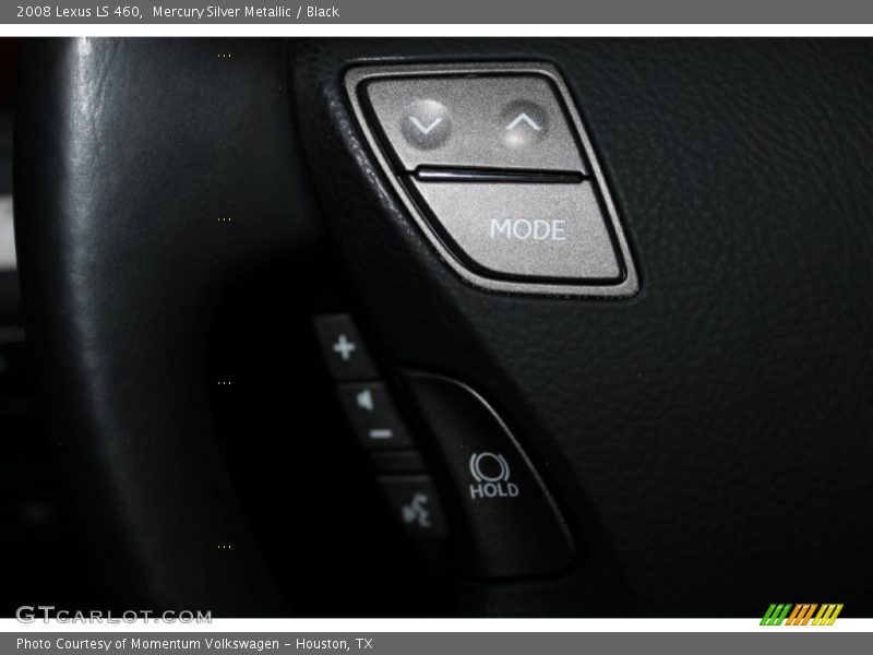 Mercury Silver Metallic / Black 2008 Lexus LS 460