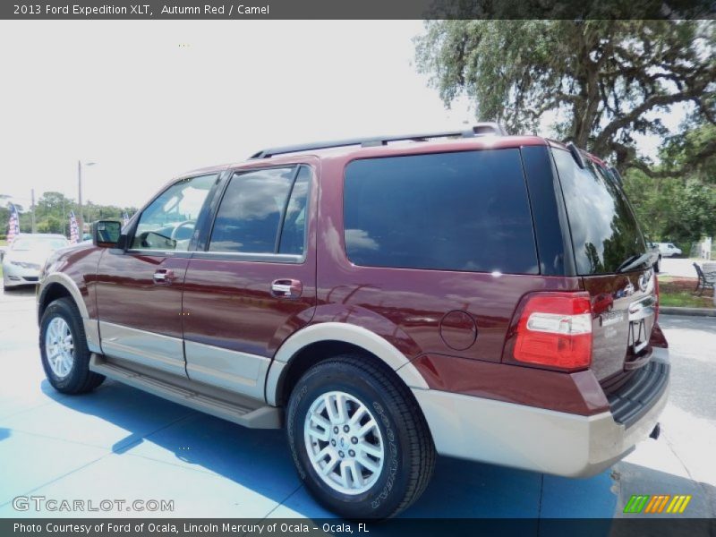 Autumn Red / Camel 2013 Ford Expedition XLT