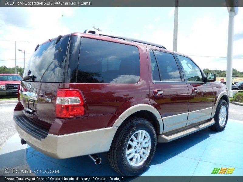 Autumn Red / Camel 2013 Ford Expedition XLT
