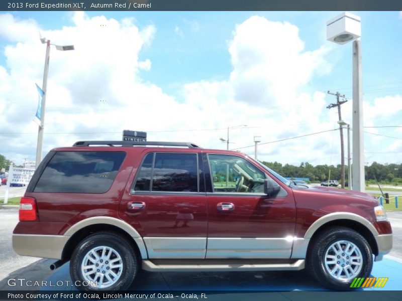 Autumn Red / Camel 2013 Ford Expedition XLT