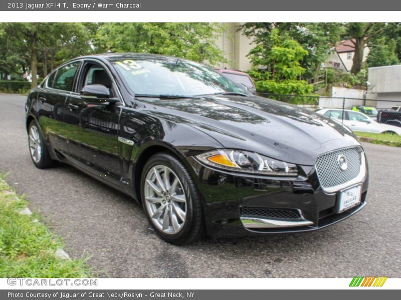 Ebony / Warm Charcoal 2013 Jaguar XF I4 T