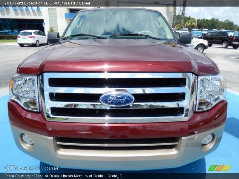 Autumn Red / Camel 2013 Ford Expedition XLT