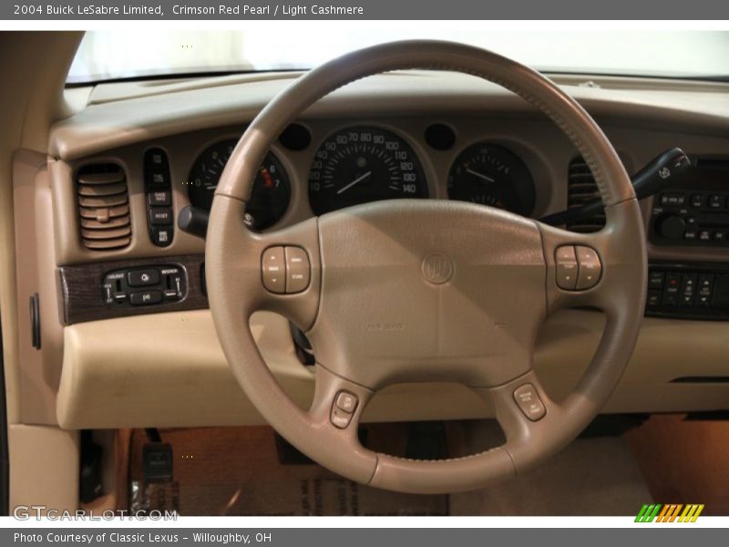 Crimson Red Pearl / Light Cashmere 2004 Buick LeSabre Limited