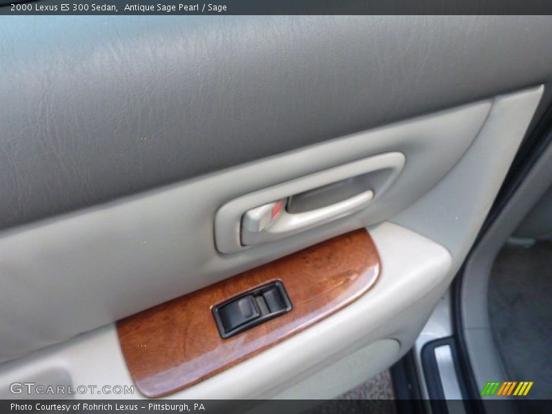 Antique Sage Pearl / Sage 2000 Lexus ES 300 Sedan