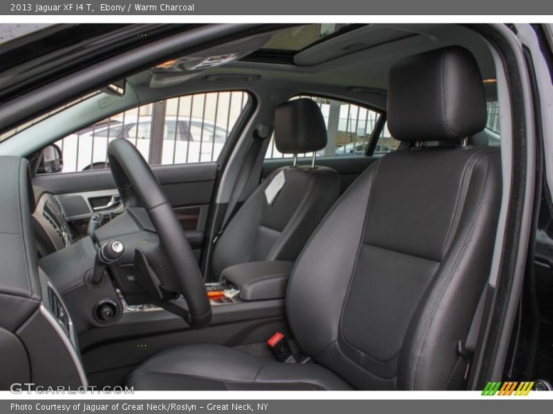 Ebony / Warm Charcoal 2013 Jaguar XF I4 T