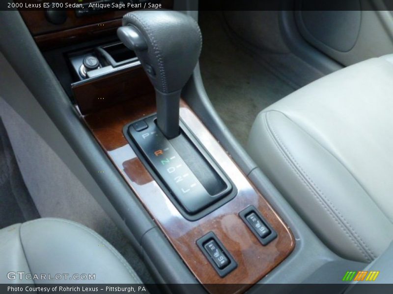 Antique Sage Pearl / Sage 2000 Lexus ES 300 Sedan