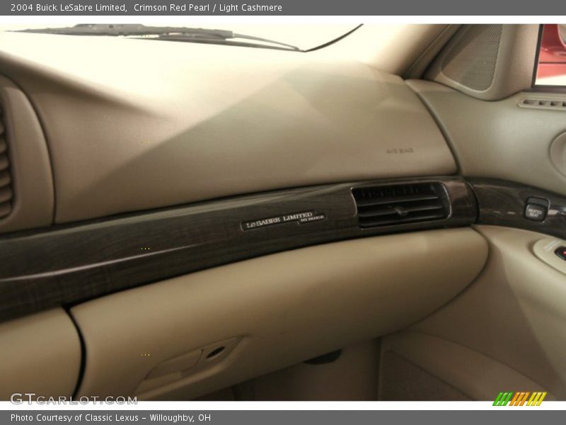 Crimson Red Pearl / Light Cashmere 2004 Buick LeSabre Limited