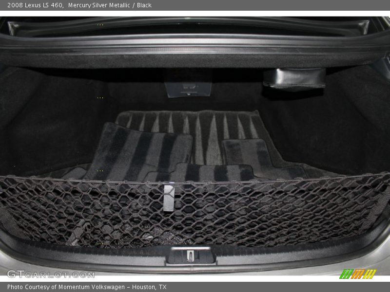 Mercury Silver Metallic / Black 2008 Lexus LS 460