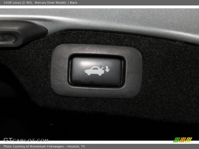 Mercury Silver Metallic / Black 2008 Lexus LS 460