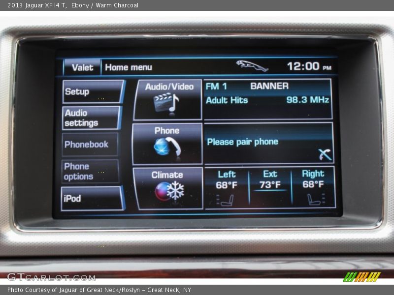 Ebony / Warm Charcoal 2013 Jaguar XF I4 T