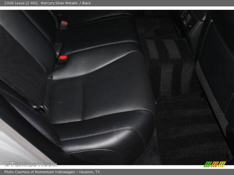 Mercury Silver Metallic / Black 2008 Lexus LS 460
