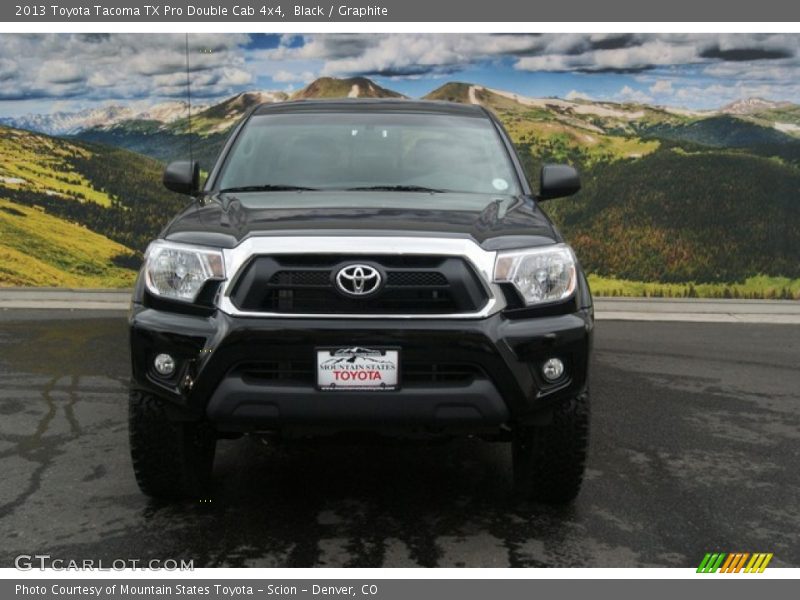 Black / Graphite 2013 Toyota Tacoma TX Pro Double Cab 4x4