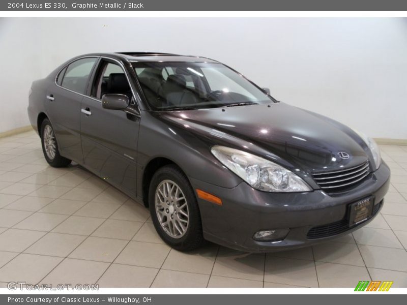 Graphite Metallic / Black 2004 Lexus ES 330