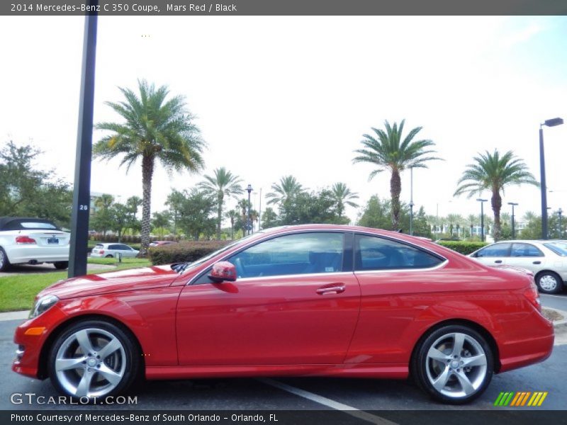  2014 C 350 Coupe Mars Red