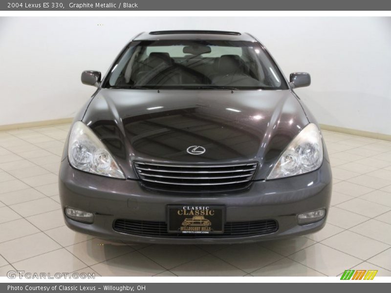 Graphite Metallic / Black 2004 Lexus ES 330
