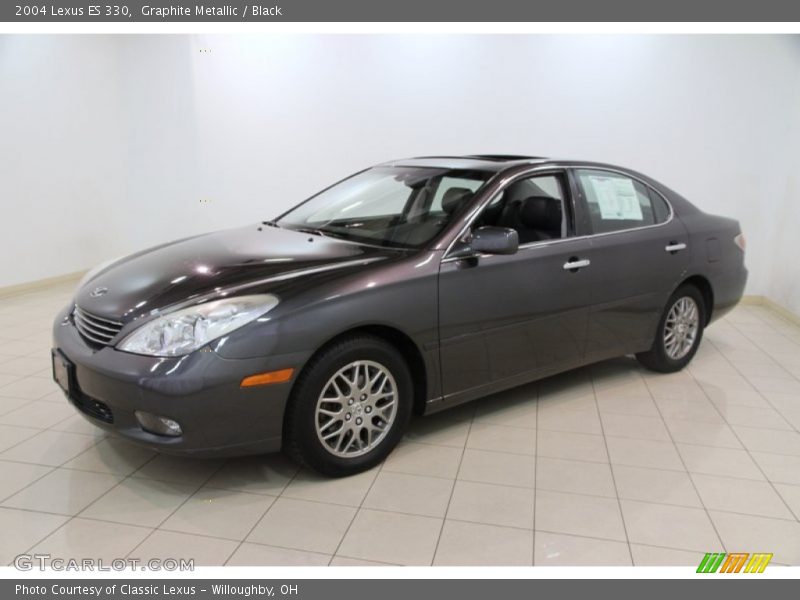 Graphite Metallic / Black 2004 Lexus ES 330