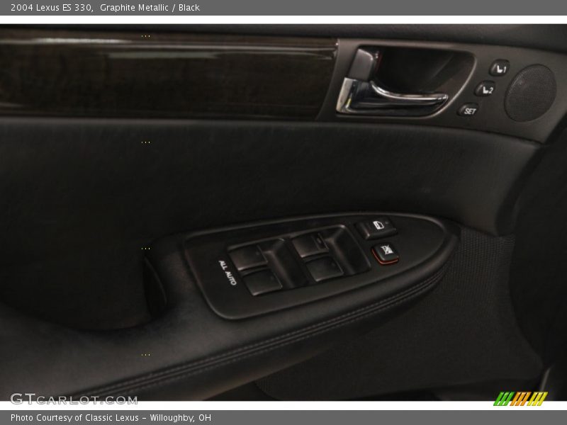 Graphite Metallic / Black 2004 Lexus ES 330