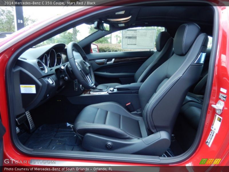  2014 C 350 Coupe Black Interior