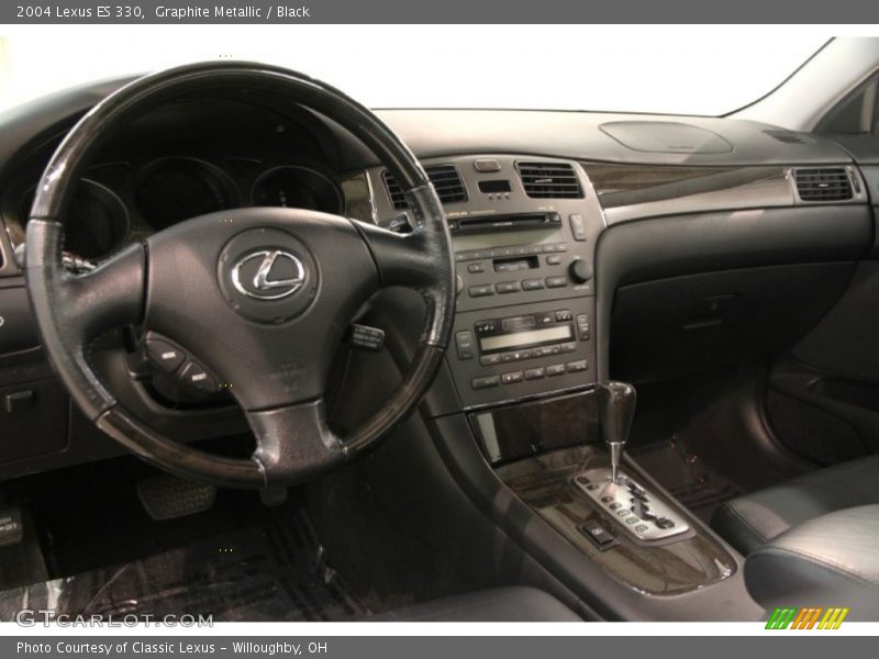 Graphite Metallic / Black 2004 Lexus ES 330
