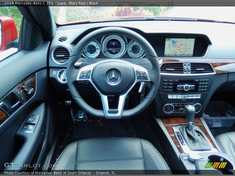 Dashboard of 2014 C 350 Coupe