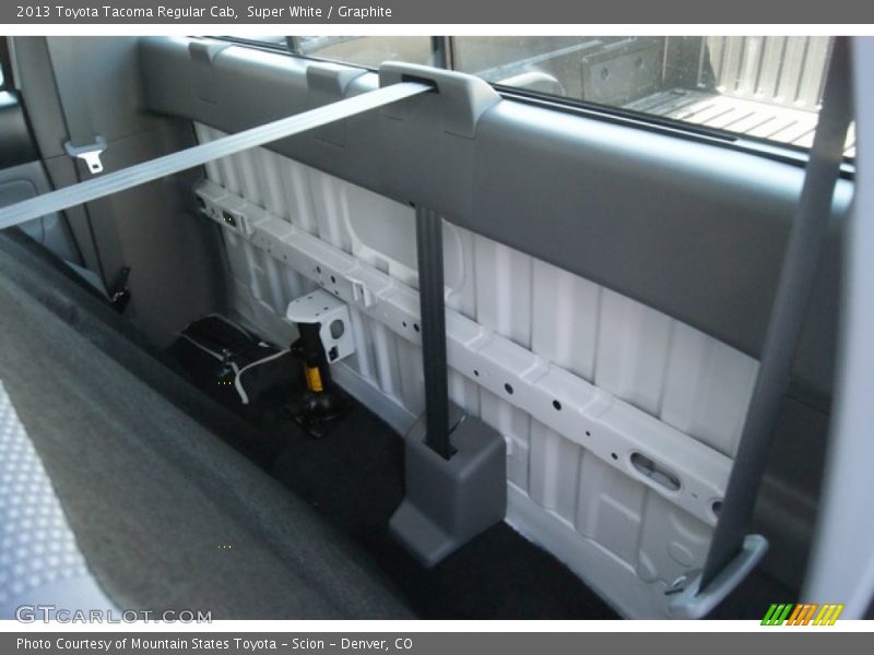 Super White / Graphite 2013 Toyota Tacoma Regular Cab