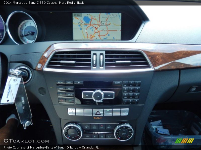Controls of 2014 C 350 Coupe