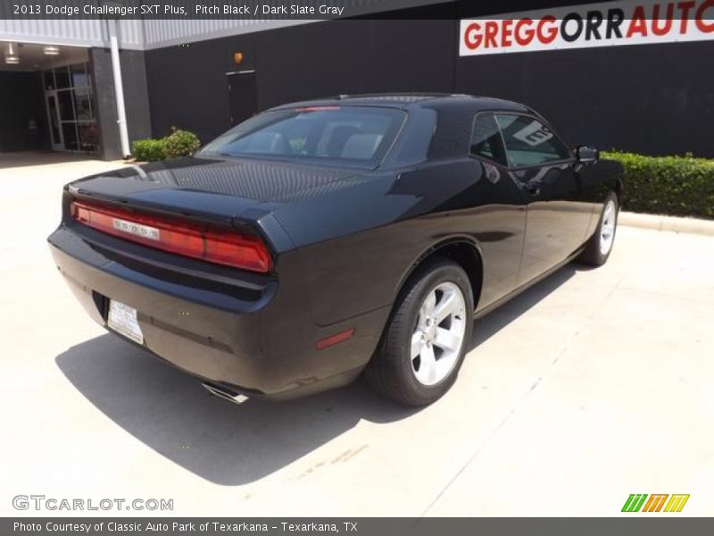 Pitch Black / Dark Slate Gray 2013 Dodge Challenger SXT Plus