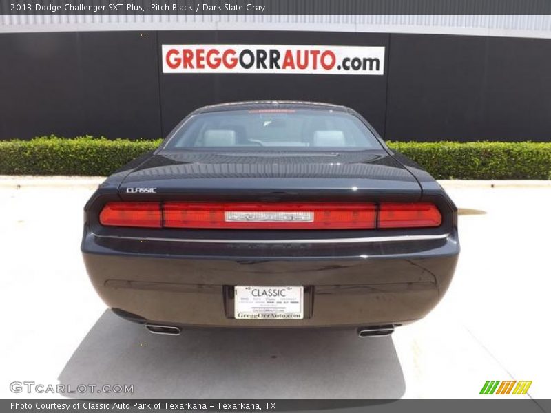 Pitch Black / Dark Slate Gray 2013 Dodge Challenger SXT Plus