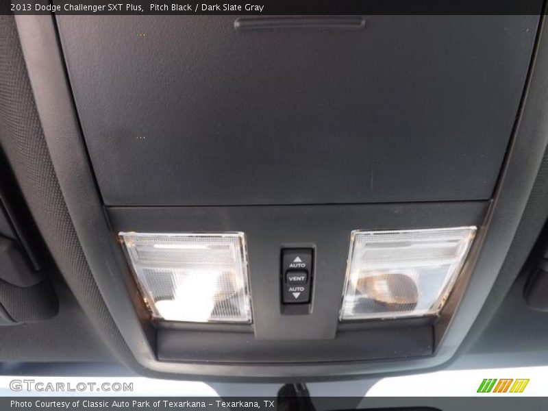 Pitch Black / Dark Slate Gray 2013 Dodge Challenger SXT Plus