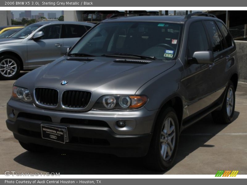 Sterling Grey Metallic / Black 2006 BMW X5 3.0i