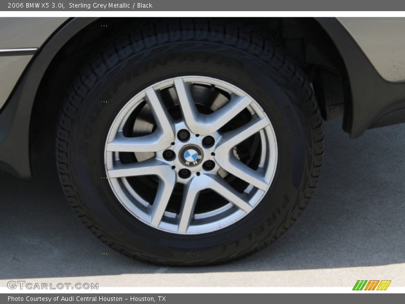 Sterling Grey Metallic / Black 2006 BMW X5 3.0i