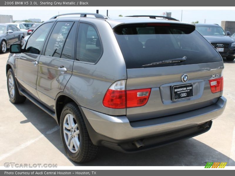 Sterling Grey Metallic / Black 2006 BMW X5 3.0i