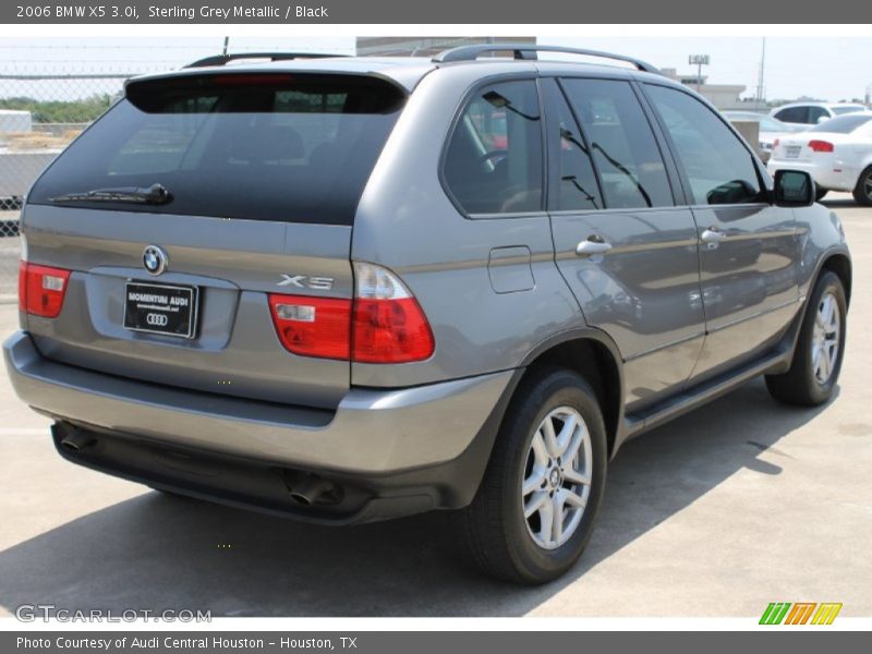 Sterling Grey Metallic / Black 2006 BMW X5 3.0i