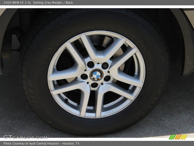 Sterling Grey Metallic / Black 2006 BMW X5 3.0i