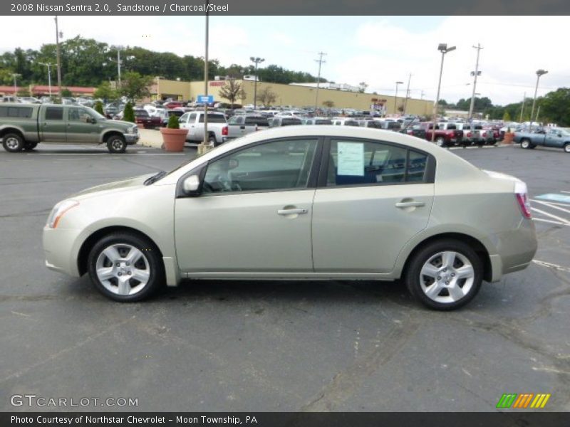 Sandstone / Charcoal/Steel 2008 Nissan Sentra 2.0