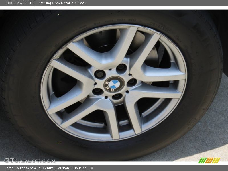 Sterling Grey Metallic / Black 2006 BMW X5 3.0i