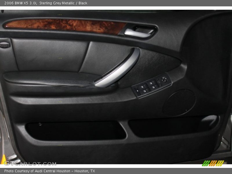 Sterling Grey Metallic / Black 2006 BMW X5 3.0i