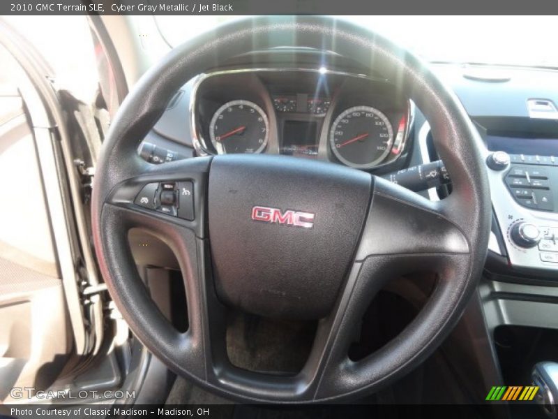 Cyber Gray Metallic / Jet Black 2010 GMC Terrain SLE