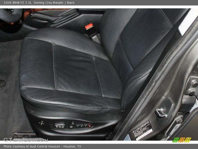 Sterling Grey Metallic / Black 2006 BMW X5 3.0i