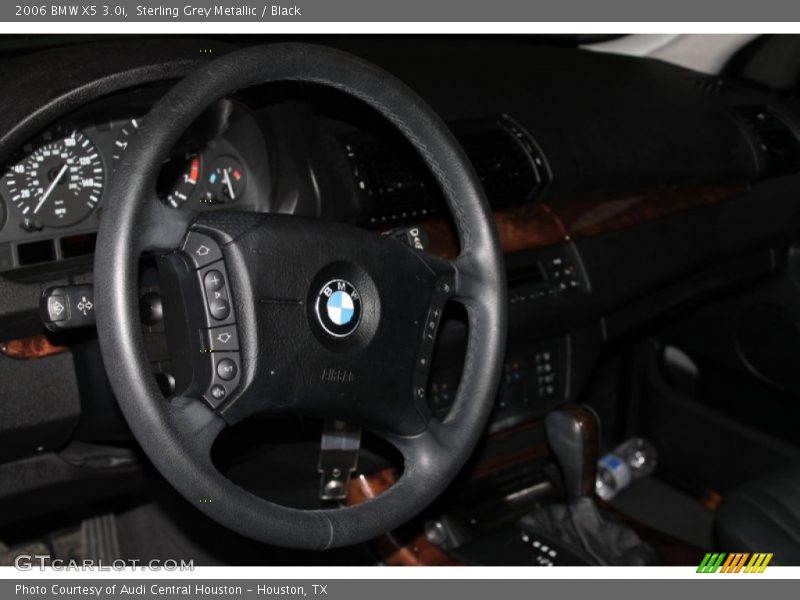 Sterling Grey Metallic / Black 2006 BMW X5 3.0i
