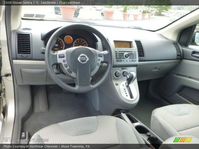 Sandstone / Charcoal/Steel 2008 Nissan Sentra 2.0