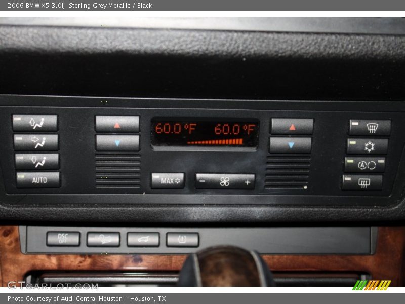 Sterling Grey Metallic / Black 2006 BMW X5 3.0i
