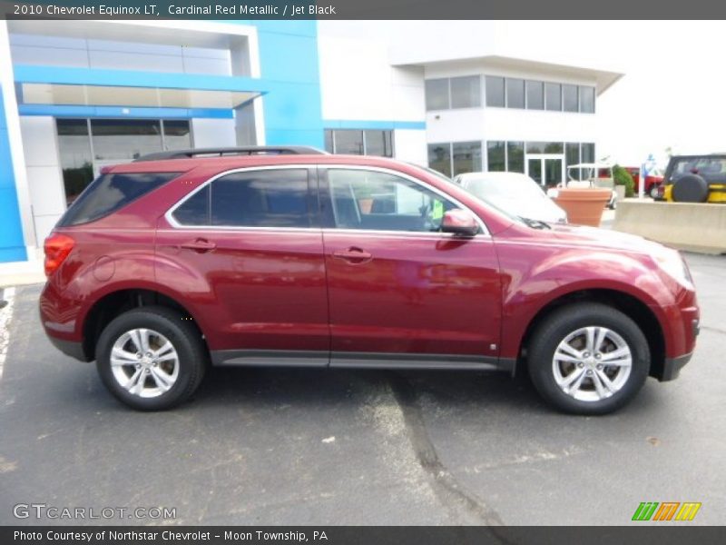 Cardinal Red Metallic / Jet Black 2010 Chevrolet Equinox LT