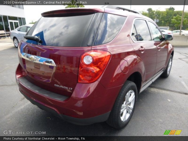 Cardinal Red Metallic / Jet Black 2010 Chevrolet Equinox LT
