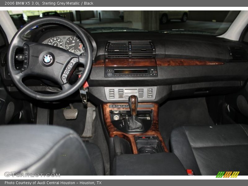 Sterling Grey Metallic / Black 2006 BMW X5 3.0i