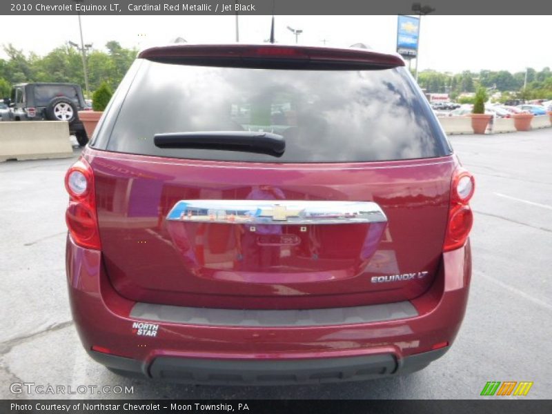 Cardinal Red Metallic / Jet Black 2010 Chevrolet Equinox LT