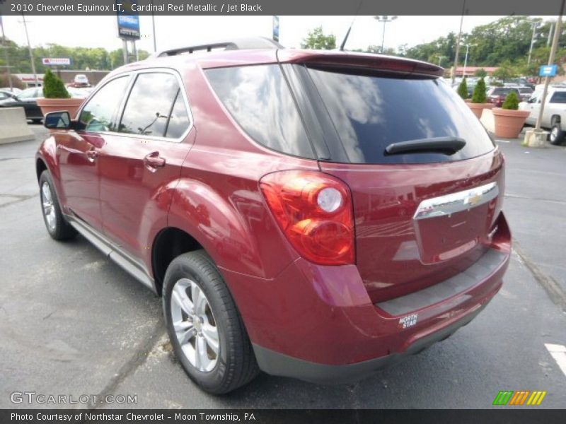 Cardinal Red Metallic / Jet Black 2010 Chevrolet Equinox LT