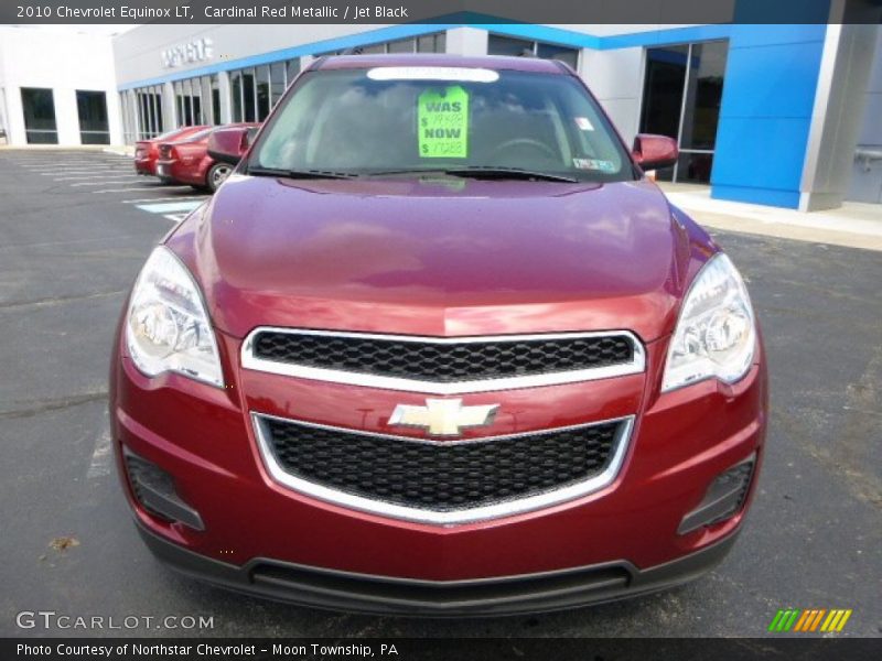 Cardinal Red Metallic / Jet Black 2010 Chevrolet Equinox LT