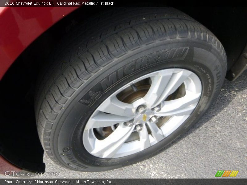Cardinal Red Metallic / Jet Black 2010 Chevrolet Equinox LT