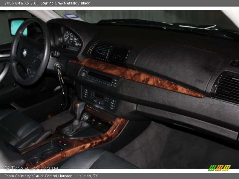 Sterling Grey Metallic / Black 2006 BMW X5 3.0i